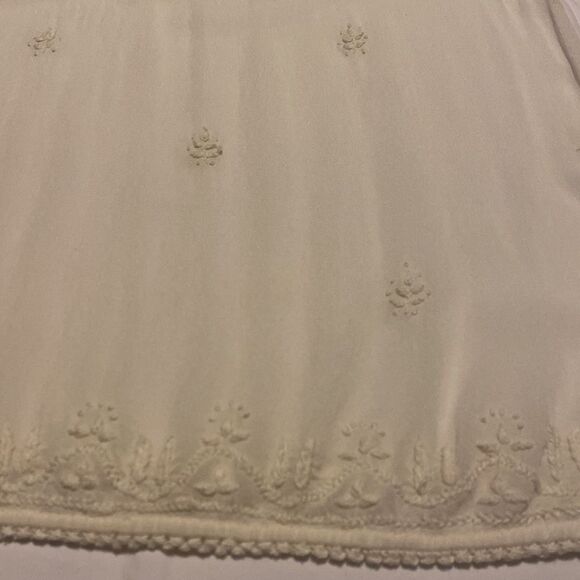 Lucky Brand Sheer Embroidered Blouse Top Size Medium NWOT - Picture 6 of 13